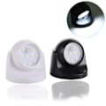 Miniatyrbillede 1 af 5: 360 Batteridrevet Indendørs/Udendørs Have Bevægelsessensor Sikkerheds LED Lys white