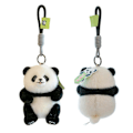 Pikkukuva 4 / 5: Suloinen Panda Avaimenperä Tukeva PP Puuvilla Sarjakuva Riipus Reppuun tai Käsilaukkuun Asusteeksi Arkikäyttöön Hanhan