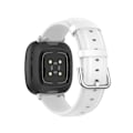 Miniatyrbilde 3 av 5: Lærreim til Fitbit Versa 3 / Sense White