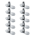 Miniatyrbilde 1 av 5: 10 stk/sett G23 Titan Micro Dermal Piercing Sett Dermal Anchor Base Skinner Diver Dermal Base Sexy Kroppspiercing Smykker 14g Style9 v 1.6x2mm