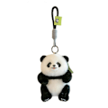 Pikkukuva 1 / 5: Suloinen Panda Avaimenperä Tukeva PP Puuvilla Sarjakuva Riipus Reppuun tai Käsilaukkuun Asusteeksi Arkikäyttöön Hanhan