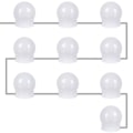 Pikkukuva 5 / 10: LED-valot meikkipöydän peiliin - Kiinnitetään peilin ympärille - Meikkivalkoinen