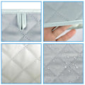 Miniatyrbild 4 av 5: Dammskydd för brödrost, Toasteröverdrag, Skydd för 2/4-slits Rost grey S