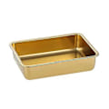 Miniatyrbillede 1 af 5: 304 Rustfrit Stål Kvadratisk Tallerken Til Snacks Grill Dessert Bakke Hjem Køkken Spisebord Tallerkener Nød Kage Frugt Tallerken Multifunktionel Opbevaring Tallerkener Gold Without ears