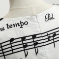 Miniatyrbilde 5 av 5: Kvinner Kjole Medium Kjole Stor Swing Musikk Symbol Swing Musikk L