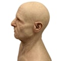 Miniatyrbild 4 av 5: Äldre huvudbonader Skrämmande osplay Mask Halloween Accessoarer B C