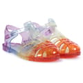 Trespass børne/børns gelé sandaler Rainbow 2 UK