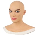 Miniatyrbild 1 av 5: Halloween mask realistisk kvinnlig latex cover Cosplay Queen