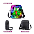 Pikkukuva 2 / 5: 3 st/ set OSÄGLIG ryggsäck Crossbody-väska Case för navet