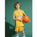 Miniatyrbild 2 av 4: Kobe Bryant No.24 Baskettröja Set Lakers Uniform för barn tonåringar W Yellow XL (150-160CM)