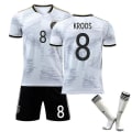 Miniatyrbillede 1 af 2: Fodbold-VM fodboldtrøje 2022 i tyk fodbold s KROOS 8