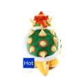 Miniatyrbillede 3 af 3: 26 cm Bowser dragon blødt plyslegetøj W