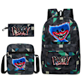 Pikkukuva 1 / 11: Huggy Wuggy 3D-reppu/laukku/lähettilaukku