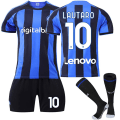 Miniatyrbild 1 av 2: 22-23 Inter Milan hemmatröja #10 autaro Acosta fotbollströja L