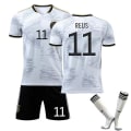 Miniatyrbillede 1 af 2: 2022 tysk fodbold VM fodboldtrøje 16 REUS 11