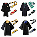 Pikkukuva 1 / 2: Harry Potter Cosplay -asu Unisex aikuisille/lapsille Korpinkynsi Ro V Korpinkynsi Adult S Gryffindor Adult M
