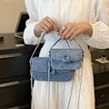 Miniatyrbillede 3 af 6: High-end lille taske trendy all-match taske niche mode pink large