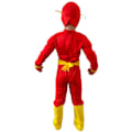 Pikkukuva 4 / 5: Flash-cosplay-asut lapsille Yksiosainen kansi Red L XL
