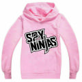 Miniatyrbillede 1 af 5: SPY NINJA CWC inspireret hættetrøje Youtuber Merch Top Tee Sweatshirt yellow 150cm