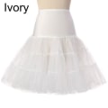 Miniatyrbild 2 av 3: 50-tals Cosplay Rockabilly Underkjol Dam Underkjol Tutu Ivory XL