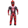 Miniatyrbillede 1 af 6: Deadpool Deluxe børnekostume red 116