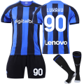 Miniatyrbilde 1 av 2: Inter Milan hjemmefotballskjortesett T-skjorte nr.10 #90 16#