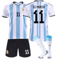 Pikkukuva 1 / 2: 22-23 World Cup Argentiina Jalkapallopaidat lapsille 11# DI MARIA 18