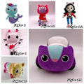 Miniatyrbilde 3 av 10: Gabby Dollhouse Plysj-utstoppet STYLE 12 Style 12
