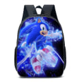 Pikkukuva 1 / 2: Magical Hedgehog Sonic -reppu pojille, tytöille, nimal koululaukku A