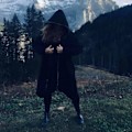 Miniatyrbillede 5 af 5: Unisex langærmet hættetrøje med lang frakke med lynlås Black XL
