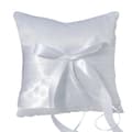 Bowknot Ring Kudde Kvadrat Ring Bärare Bröllop Tillbehör