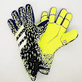 Miniatyrbillede 1 af 3: Fodboldmålmandshandsker Fingerbeskyttelse Black 9