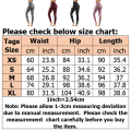 Miniatyrbilde 2 av 4: Kvinner Yogabukser med høy midje Fitness Leggings Running Gym Stretch Black,M