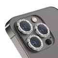 Kameraskydd 3-pack Grå iPhone 14 Pro/14 Pro Max 13 Grey