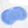 Fotskrubbmatta med halkfria sugkoppar Blå 142 Blue