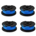 4-pack trimmer spole med trimmertråd för RYOBI grästrimmers 115