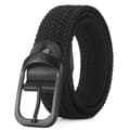 Ny elastisk flätad hårslips för män - 120 cm Svart 151 Black