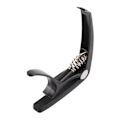 Miniatyrbillede 8 af 8: Guitar Capo 2 i 1 Zinklegering Multifunktionelt Professionelt Musikinstrument Tilbehør Sort