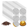 Miniatyrbild 1 av 5: Aluminiumfolie Lock - Återanvändbara Kapslar Kaffe Pods 120 st, för Vertuoline Vertuo Återanvändbara Kaffe Pods Lock 62mm