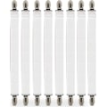 Miniatyrbillede 2 af 4: Justerbare lagenstropper, 8 elastiske stropper med metalclips til lagner, madrasser, sofa