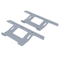 Miniatyrbilde 3 av 8: Par Side Pedal Aluminiumlegering Fotstøtteplater Tilbehør Passer for AXIAL SCX10 1/10 RC Crawler Bil