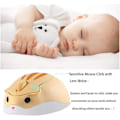 Miniatyrbillede 2 af 4: Trådløs Mus Sød Hamster Formet Computermus 1200DPI Mindre Støj Bærbar USB Mus Trådløs Mus til PC Laptop Computer Notebook (Gul)