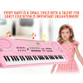 Miniatyrbillede 6 af 7: 61 tangenter klaver keyboard, 61 mini tangenter bærbart musik keyboard til begyndere børn