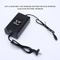 Miniatyrbillede 6 af 8: 36V batterioplader med EU-stik, batterioplader med multipel beskyttelse til bly-syre batteri EU plug