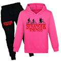 Miniatyrbilde 9 av 11: Stranger Things Hettegenser Genser Pullover Høst/Vinter orange color 120cm