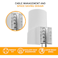 Miniatyrbillede 3 af 5: Vægbeslag til TP-Link Deco X68/XE75/XE75 Pro/X80/AX5400 Mesh Wi-Fi 6 System