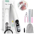Miniatyrbillede 1 af 7: Ledningsfri pote trimmer til hunde, LED-display, Støjsvag, 20 mm klinge, USB-C, 4 tilbehør, Hundetrimmer / Potetrimmer - Trimmer til poter