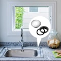 Miniatyrbilde 3 av 5: Vask Hull Plugg 4 Pakning (1 til 1,2 tommer i diameter) Vask Kran Hull Plugg