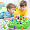 Miniatyrbild 2 av 5: Kanin Fällfälla Spel Leksak Kanin Långdistans Race Snurrande Rot Frukt Droppe Brädspel Leksak Tidig Utbildning Barn Brädspel Leksaker