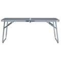 Miniatyrbilde 2 av 7: vidaXL Sammenleggbart Campingbord Grå Aluminium 60x40 cm Grey grå